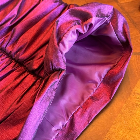 JESSICA McCLINTOCK “Girls Collection” Purple Formal Dress, girls’ size 10 - Picture 11 of 12